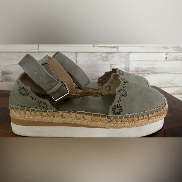 Vince Camuto Breshan Espadrilles in Mint.  Size 6 - Picture 2 of 11